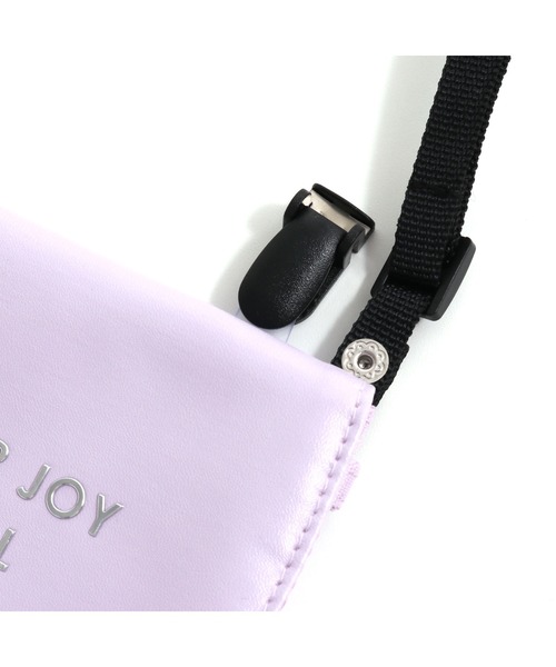 JENNI(ジェニィ)の「ハートチャーム合皮マルチポケット(ショルダーバッグ・キッズ・オフホワイト/ラベンダー/ブラック・F)」の17枚目の写真
