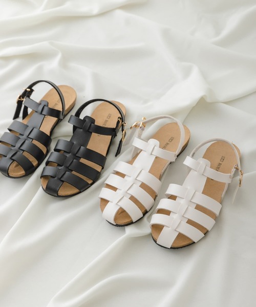 RODE SKO（ロデスコ）の「ラフソールグルカサンダル（サンダル・レディース・ブラック/ホワイト・37/38/36）」の13枚目の写真