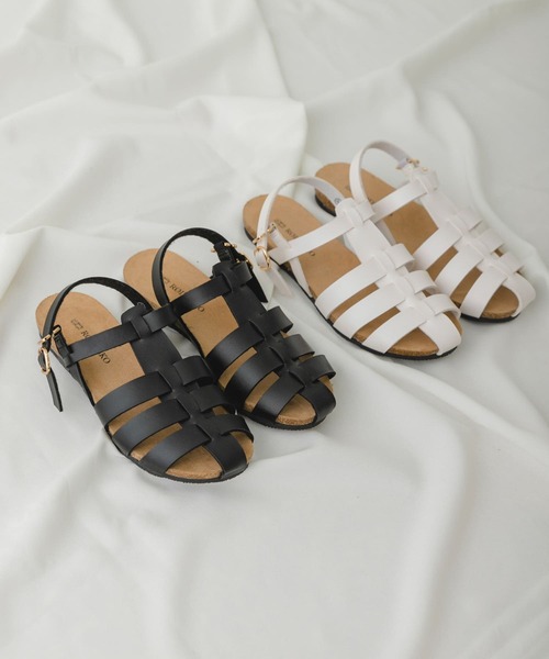 RODE SKO（ロデスコ）の「ラフソールグルカサンダル（サンダル・レディース・ブラック/ホワイト・37/38/36）」の16枚目の写真