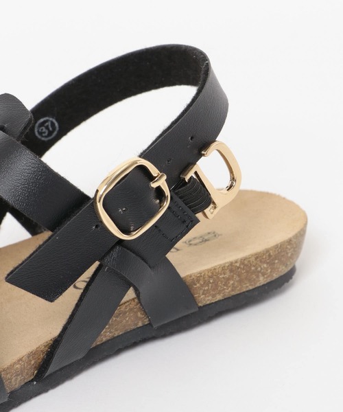 RODE SKO（ロデスコ）の「ラフソールグルカサンダル（サンダル・レディース・ブラック/ホワイト・37/38/36）」の22枚目の写真