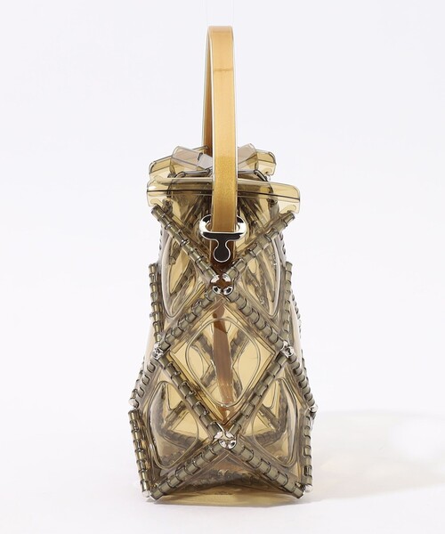 52 by HIKARUMATSUMURA（ゴジュウニバイヒカルマツムラ）の「52 BY HIKARUMATSUMURA PVCハンドバッグ（ハンドバッグ・レディース・ブラック/ブラウン/グレー・FREE）」の6枚目の写真