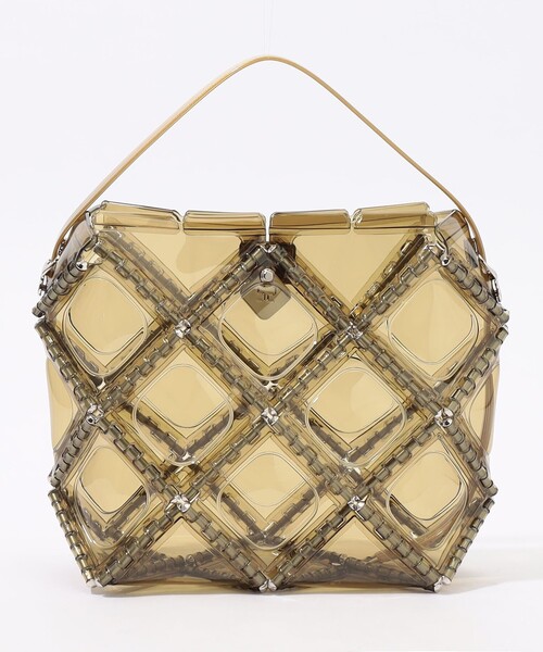 52 by HIKARUMATSUMURA（ゴジュウニバイヒカルマツムラ）の「52 BY HIKARUMATSUMURA PVCハンドバッグ（ハンドバッグ・レディース・ブラック/ブラウン/グレー・FREE）」の10枚目の写真