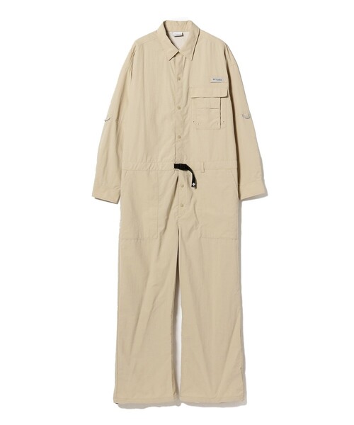 Columbia(コロンビア)の「Columbia PFG / Despair Bay(TM) Suit(つなぎ/オールインワン・メンズ・オリーブ/ベージュ・X-LARGE/LARGE)」の3枚目の写真