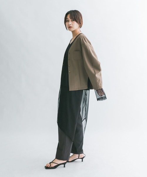 セール】ウエストシェイプジャケット（その他アウター）｜KBF