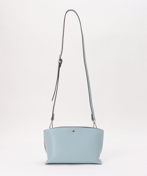 LBC(エルビーシー)の「配色合皮アオリショルダーバッグ(ショルダーバッグ・レディース・ブラック/ベージュ/ブルー系・FREE)」の12枚目の写真