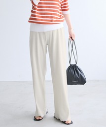 Chaco closet | リブセルフカットリブイージーパンツ(その他パンツ)