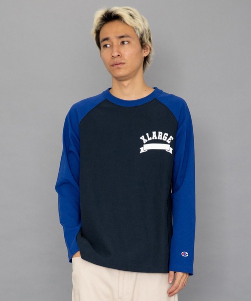 XLARGE（エクストララージ）の「XLARGE×Champion REVERSE WEAVE RAGLAN