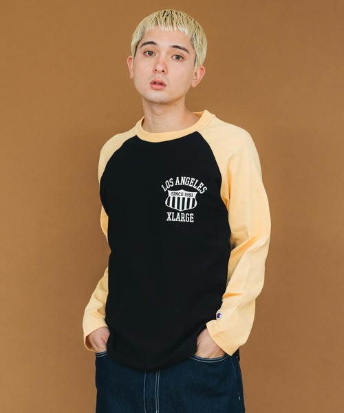 XLARGE（エクストララージ）の「XLARGE×Champion REVERSE WEAVE RAGLAN