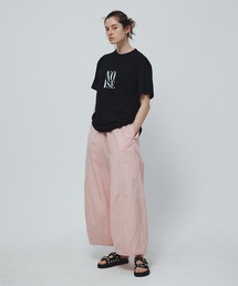 ナイロンワイドパラシュートパンツ