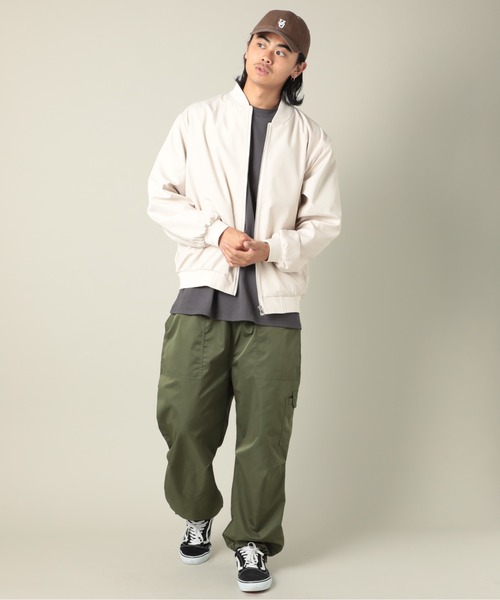 UNIVERSAL OVERALL（ユニバーサルオーバーオール）の「【UNIVERSAL OVERALL】UOロゴ刺繍バイカラーコットンキャップ ※DS1493 YMY（キャップ・メンズ・グレー/ブルー/ブラック/グリーン/ブラウン/ホワイト・FREE）」の14枚目の写真