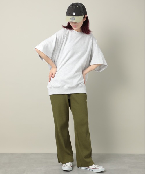 UNIVERSAL OVERALL（ユニバーサルオーバーオール）の「【UNIVERSAL OVERALL】UOロゴ刺繍バイカラーコットンキャップ ※DS1493 YMY（キャップ・メンズ・グレー/ブルー/ブラック/グリーン/ブラウン/ホワイト・FREE）」の20枚目の写真