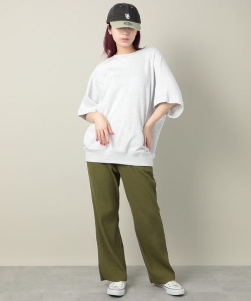 UNIVERSAL OVERALL（ユニバーサルオーバーオール）の「【UNIVERSAL OVERALL】UOロゴ刺繍バイカラーコットンキャップ ※DS1493 YMY（キャップ・メンズ・グレー/ブルー/ブラック/グリーン/ブラウン/ホワイト・FREE）」の22枚目の写真