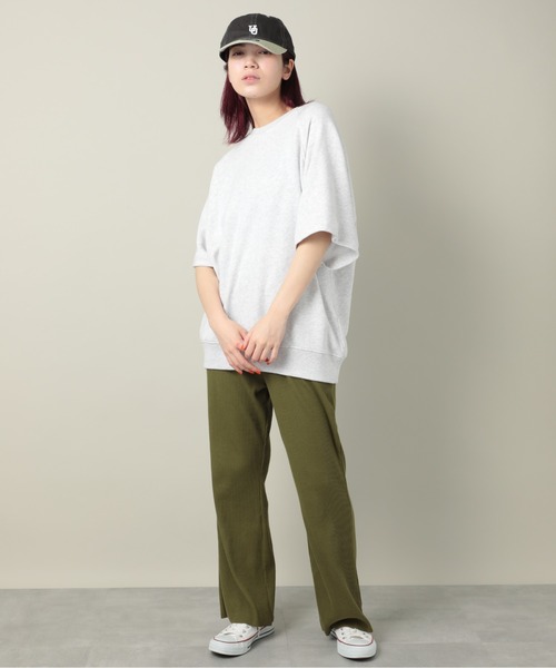 UNIVERSAL OVERALL（ユニバーサルオーバーオール）の「【UNIVERSAL OVERALL】UOロゴ刺繍バイカラーコットンキャップ ※DS1493 YMY（キャップ・メンズ・グレー/ブルー/ブラック/グリーン/ブラウン/ホワイト・FREE）」の21枚目の写真