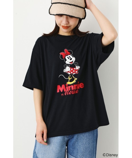 RODEO CROWNS WIDE BOWL（ロデオクラウンズワイドボウル）の「(M&F)アソートＴシャツ（Tシャツ/カットソー・レディース・ブラック/ダークグリーン/ブルー/オフホワイト・FREE）」の3枚目の写真