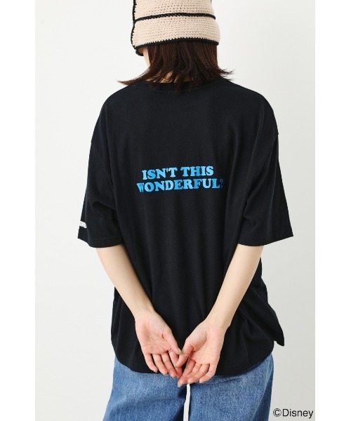 RODEO CROWNS WIDE BOWL（ロデオクラウンズワイドボウル）の「(M&F)アソートＴシャツ（Tシャツ/カットソー・レディース・ブラック/ダークグリーン/ブルー/オフホワイト・FREE）」の7枚目の写真