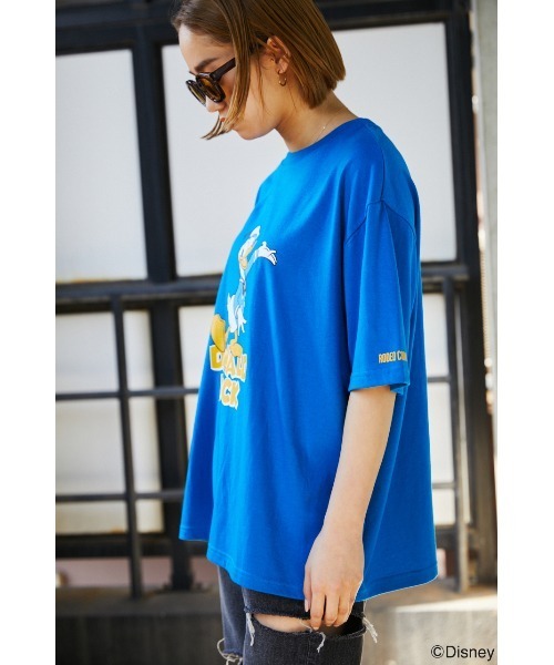 RODEO CROWNS WIDE BOWL（ロデオクラウンズワイドボウル）の「(M&F)アソートＴシャツ（Tシャツ/カットソー・レディース・ブラック/ダークグリーン/ブルー/オフホワイト・FREE）」の11枚目の写真