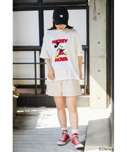 RODEO CROWNS WIDE BOWL（ロデオクラウンズワイドボウル）の「(M&F)アソートＴシャツ（Tシャツ/カットソー・レディース・ブラック/ダークグリーン/ブルー/オフホワイト・FREE）」の20枚目の写真
