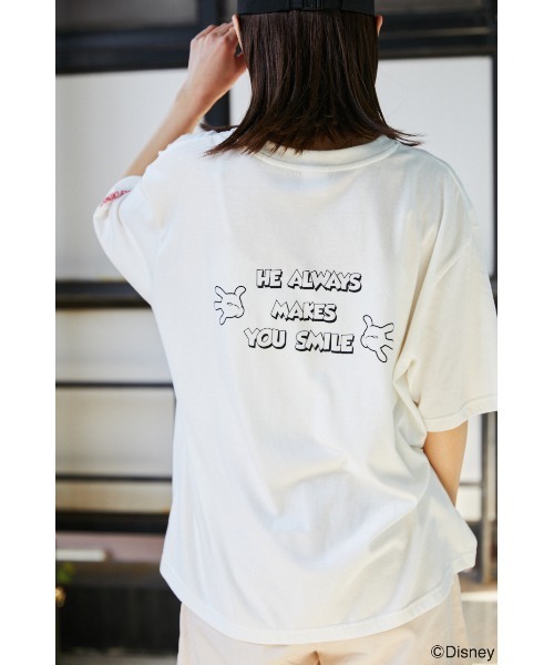 RODEO CROWNS WIDE BOWL（ロデオクラウンズワイドボウル）の「(M&F)アソートＴシャツ（Tシャツ/カットソー・レディース・ブラック/ダークグリーン/ブルー/オフホワイト・FREE）」の22枚目の写真