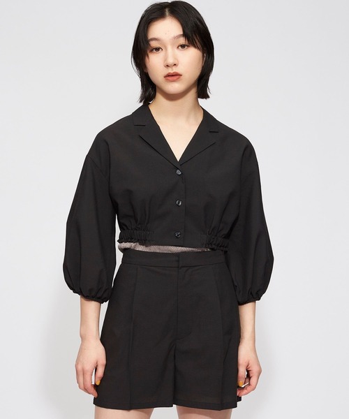 FOREVER 21(フォーエバー トゥエンティーワン)の「リネン混タックハーフパンツ(その他パンツ・レディース・ブラック/ホワイト/ピンク系その他3・MEDIUM/SMALL)」の9枚目の写真
