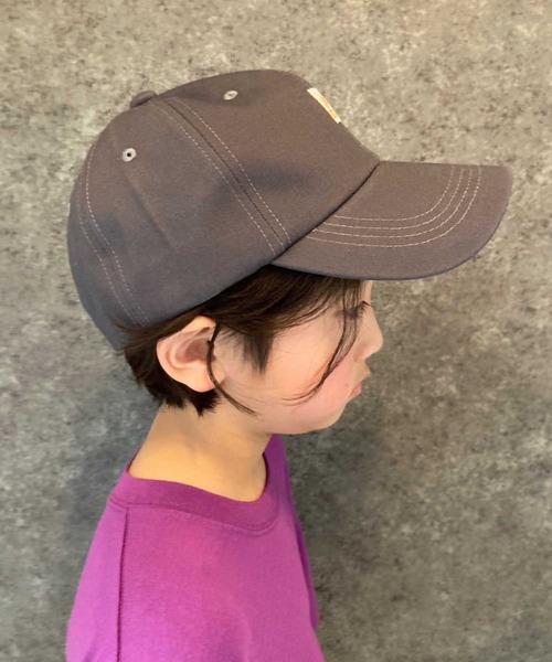 THE CASUAL(カジュアル)の「ベースボールキャップ(キャップ・キッズ・カーキ/ブルー系その他/ブラック/パープル/ベージュ/モカ/ネイビー/チャコール・56/52/54)」の12枚目の写真