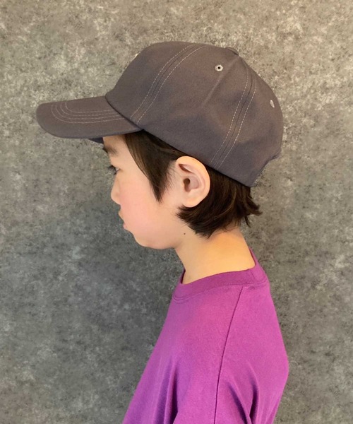 THE CASUAL(カジュアル)の「ベースボールキャップ(キャップ・キッズ・カーキ/ブルー系その他/ブラック/パープル/ベージュ/モカ/ネイビー/チャコール・56/52/54)」の13枚目の写真