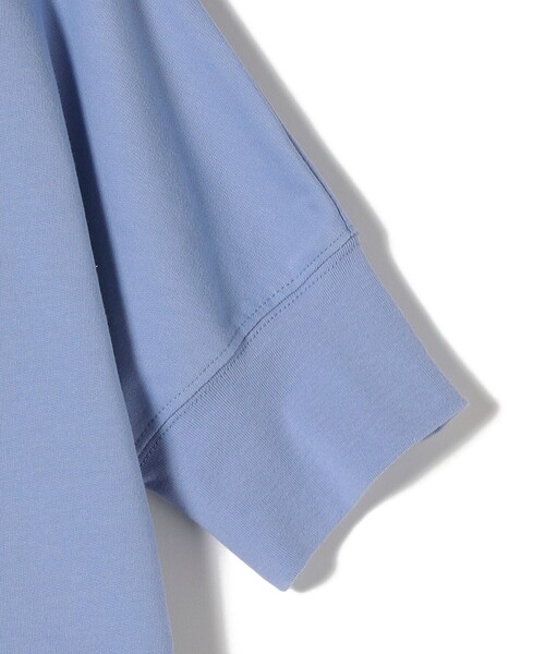SHIPS Colors(シップス カラーズ)の「SHIPS Colors:〈洗濯機可能〉ミニ裏毛 ショート スリーブ トップス(Tシャツ/カットソー・レディース・ライトブルー/ブラック/オフホワイト・ONE SIZE)」の9枚目の写真