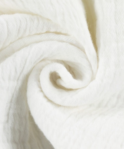 ALEXIA STAM（アリシアスタン）の「Cozy Cotton Gauze Pants / コットンガーゼロングパンツ（その他パンツ・レディース・ホワイト/チャコールグレー・S/M）」の16枚目の写真