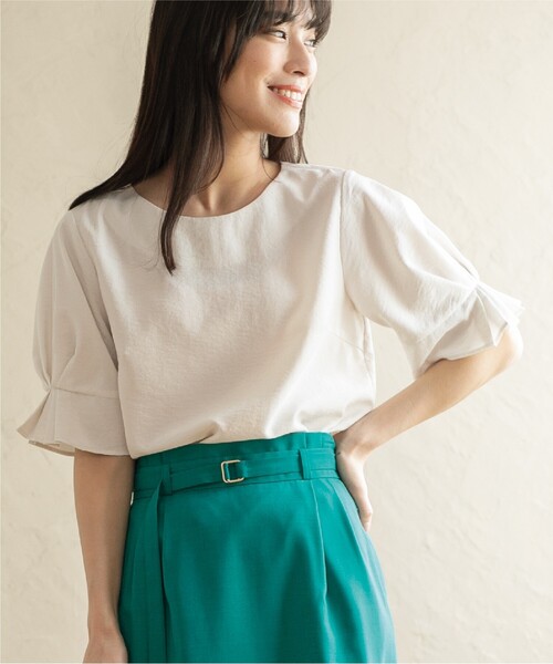 タックスリーブイージーケアブラウス【イージーケア/吸水速乾/洗濯機洗い可】