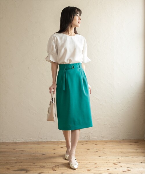 タックスリーブイージーケアブラウス【イージーケア/吸水速乾/洗濯機洗い可】