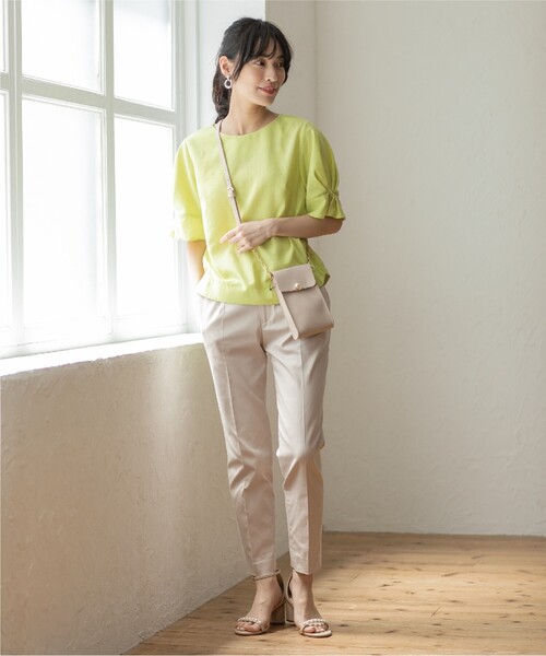 タックスリーブイージーケアブラウス【イージーケア/吸水速乾/洗濯機洗い可】