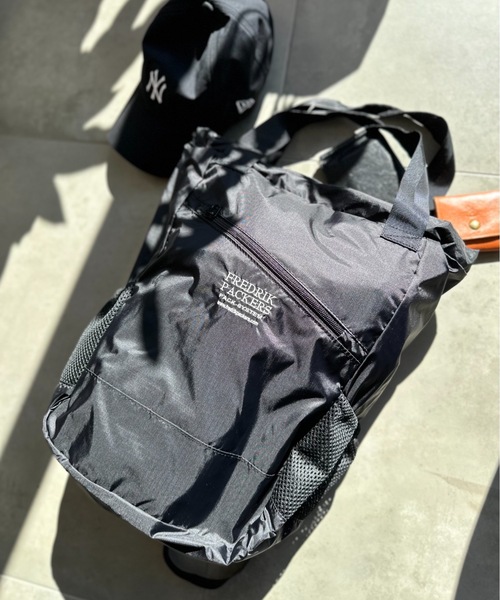 新品同様 FREDRIK PACKERS 70D 2WAYバックパック ブラック マザーズリュック 210D DAY PACK TIPI | FREDRIK PACKERS