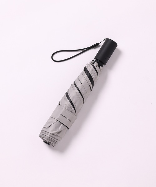 ADAM ET ROPE'（アダムエロペ）の「【U-DAY for ADAM ET ROPE'】Folding umbrella with Sacoche / 折りたたみ傘 / 晴雨兼用 / 男女兼用（折りたたみ傘・メンズ・グレー・FREE）」の7枚目の写真