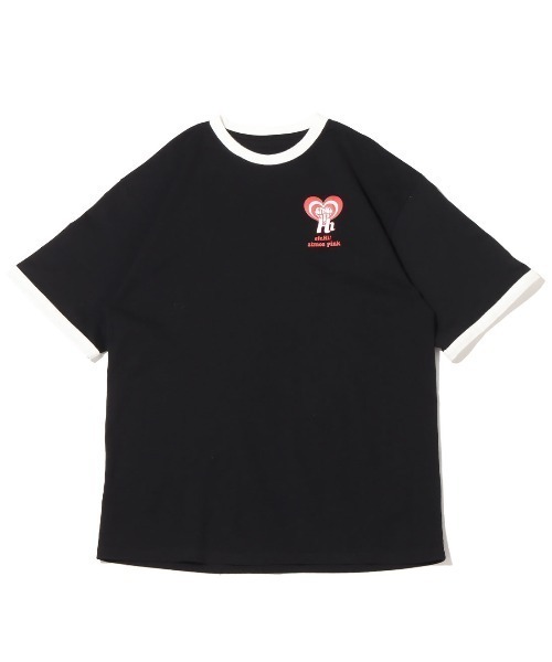 atmos pink（アトモスピンク）の「atmos pink eithi HOnOKA × atmos pink Tシャツ【SP】（Tシャツ/カットソー・レディース・ピンク/ホワイト/ブラック・M/S）」の18枚目の写真