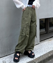 INGNI | サイドベルトナイロンワイドカーゴパンツ(カーゴパンツ)