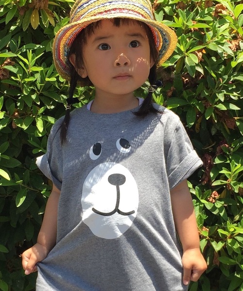 coen(コーエン)の「【coen kids】虫よけ加工コーエンベアプリントTシャツ(100~150cm)(Tシャツ/カットソー・キッズ・ブラック/ダークグレー/ブラウン・110cm/100cm/150cm/140cm/130cm/120cm)」の3枚目の写真