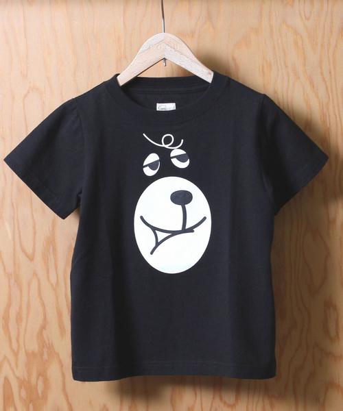 coen(コーエン)の「【coen kids】虫よけ加工コーエンベアプリントTシャツ(100~150cm)(Tシャツ/カットソー・キッズ・ブラック/ダークグレー/ブラウン・110cm/100cm/150cm/140cm/130cm/120cm)」の2枚目の写真