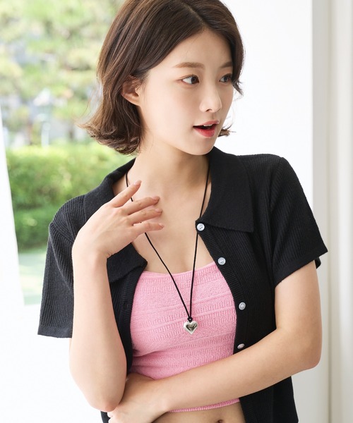 UNE MANSION(ユヌマンション)の「シルバーハートチョーカーネックレス(ネックレス・レディース・シルバー系その他/シルバー系その他2・ONE SIZE)」の10枚目の写真