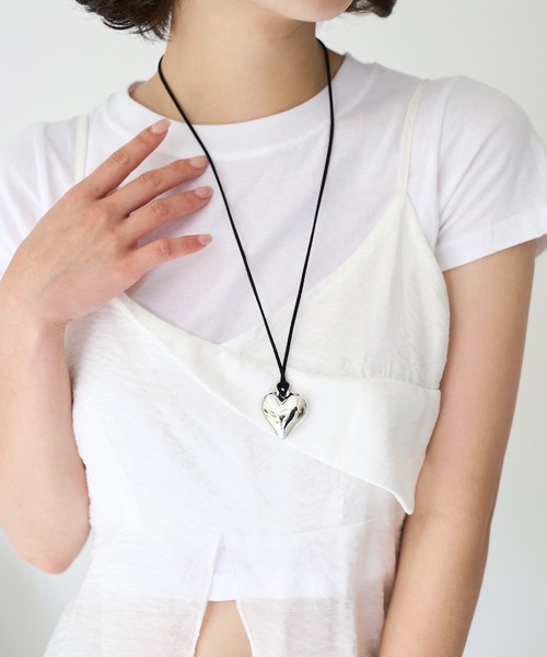UNE MANSION(ユヌマンション)の「シルバーハートチョーカーネックレス(ネックレス・レディース・シルバー系その他/シルバー系その他2・ONE SIZE)」の18枚目の写真