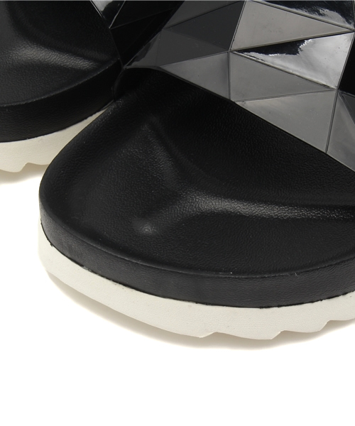 UNITED NUDE（ユナイテッドヌード）の「UNITED NUDE サンダル（サンダル・レディース・ブラック/シルバー/ブルー/ライトイエロー/ライトピンク/ワイン・36/37/35/38）」の9枚目の写真