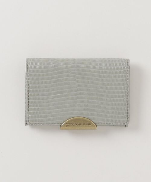 TOFF&LOADSTONE（トフアンドロードストーン）の「デリスリザード名刺入れ（名刺入れ・レディース・グレー系その他2/ブルー系/ライトイエロー・FREE）」の13枚目の写真