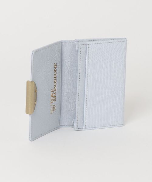 TOFF&LOADSTONE（トフアンドロードストーン）の「デリスリザード名刺入れ（名刺入れ・レディース・グレー系その他2/ブルー系/ライトイエロー・FREE）」の16枚目の写真