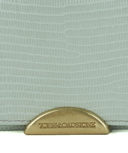 TOFF&LOADSTONE（トフアンドロードストーン）の「デリスリザード名刺入れ（名刺入れ・レディース・グレー系その他2/ブルー系/ライトイエロー・FREE）」の17枚目の写真