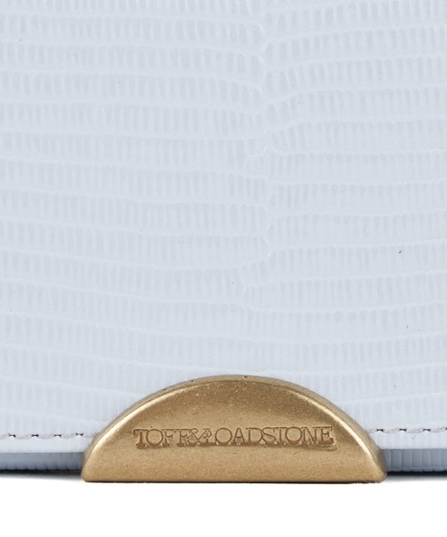 TOFF&LOADSTONE（トフアンドロードストーン）の「デリスリザード名刺入れ（名刺入れ・レディース・グレー系その他2/ブルー系/ライトイエロー・FREE）」の10枚目の写真
