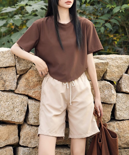 セール】【UVカット率 99％以上】レディース 半袖クロップド丈ラッシュ