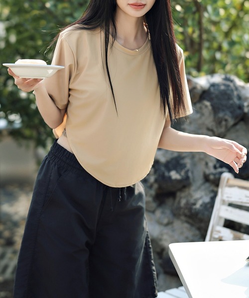 セール】【UVカット率 99％以上】レディース 半袖クロップド丈ラッシュ