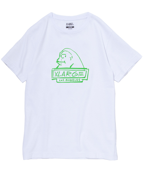 XLARGE（エクストララージ）の「S/S TEE PEN SKETCH OG（Tシャツ/カットソー・メンズ・ブラック/ホワイト/ネイビー・LARGE/X-LARGE/MEDIUM/SMALL）」の2枚目の写真
