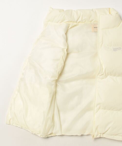 repipi armario(レピピ アルマリオ)の「パデットベスト(ダウンベスト・キッズ・ブラック/ブルー/ホワイト・LARGE/MEDIUM)」の20枚目の写真