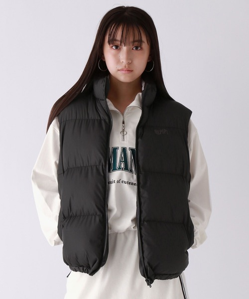 repipi armario(レピピ アルマリオ)の「パデットベスト(ダウンベスト・キッズ・ブラック/ブルー/ホワイト・LARGE/MEDIUM)」の3枚目の写真