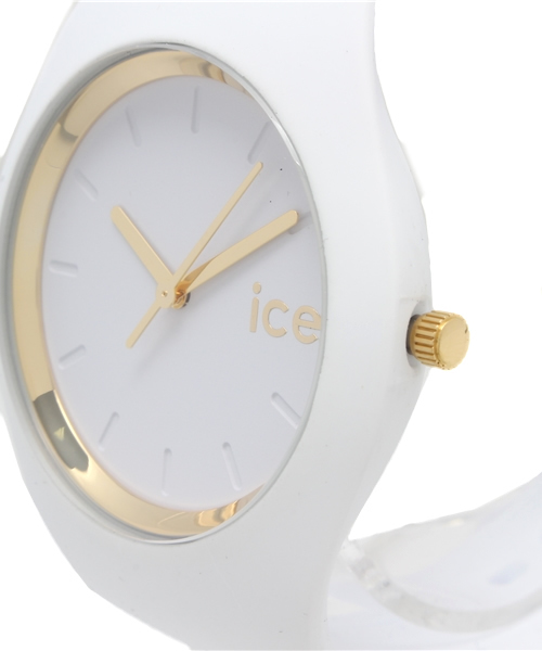 ICE WATCH（アイスウォッチ）の「【大人気アイテム】(ICE WATCH)ICE-GLAM WE US（アナログ腕時計・レディース・ホワイト×ゴールド・ONE SIZE）」の6枚目の写真