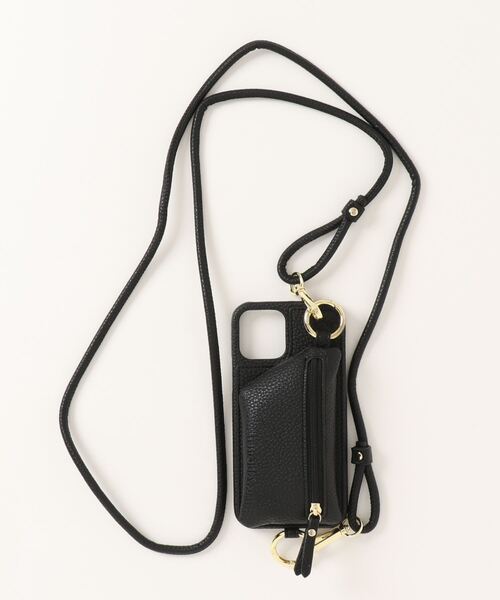 【セール】【IPHORIA アイフォリア】 アイフォンケース iPhone 12/12 Pro対応 Necklace Case for Apple iPhone 12/12 Pro - Multi-Strap + Zip Pocket（スマホケース/カバー）｜iphoria（アイフォリア）